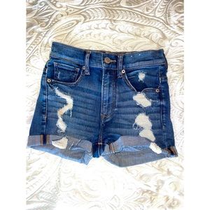Size 00 Shortie High-rise Express Shorts